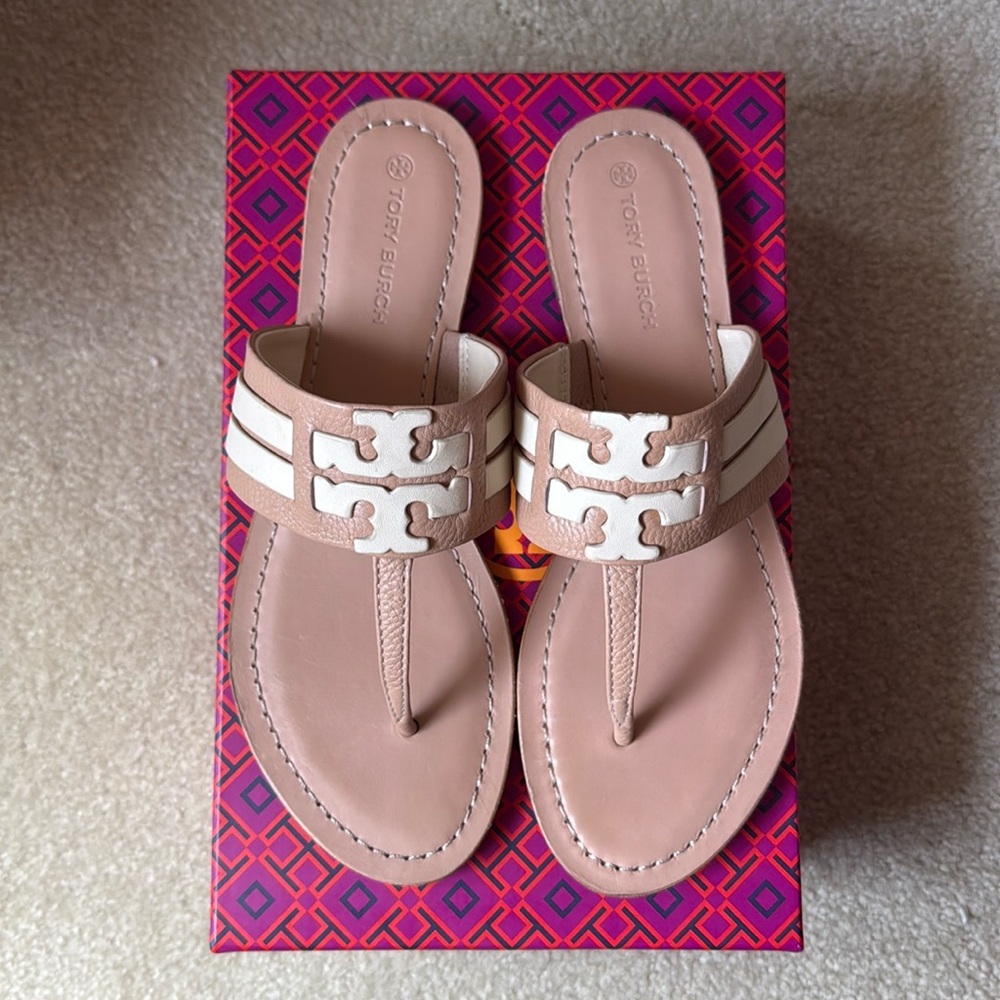 Tory Burch Leigh Sandal EUC Size 9